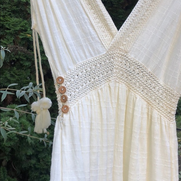 Mango pompons detailed cotton dress - Picture 6 of 8